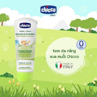 Kem đa năng Chicco và Xịt đa năng Chicco cho bé - chống muỗi và côn trùng đôt