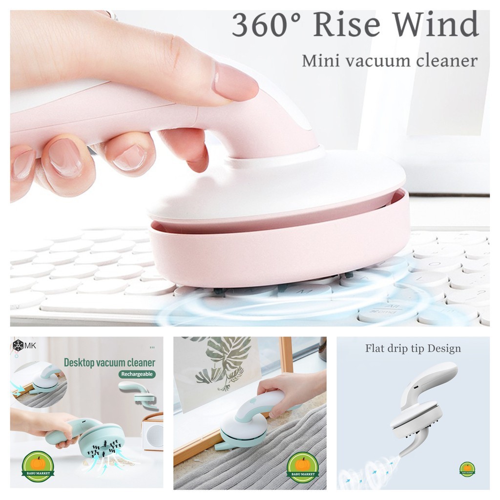 [Nhập Khẩu - Loại 1]Máy hút bụi cầm tay mini sạc pin không dây để vệ sinh cho bàn làm việc phím laptop máy tính pc | BigBuy360 - bigbuy360.vn