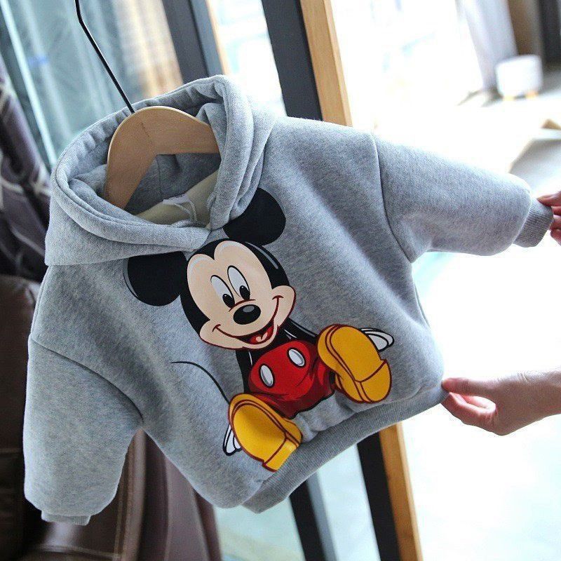 áo nỉ Mickey mũ bé yêu