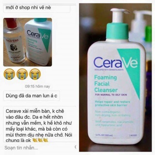 Sữa rửa mặt Cerave
