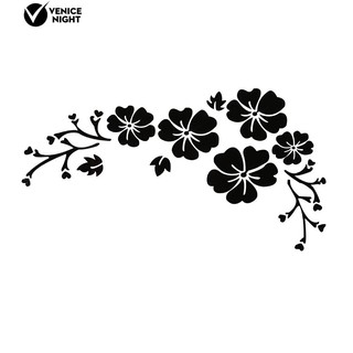 Decal dán trang trí xe oto hình hoa anh đào