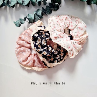 Cột tóc vải Nhà bí