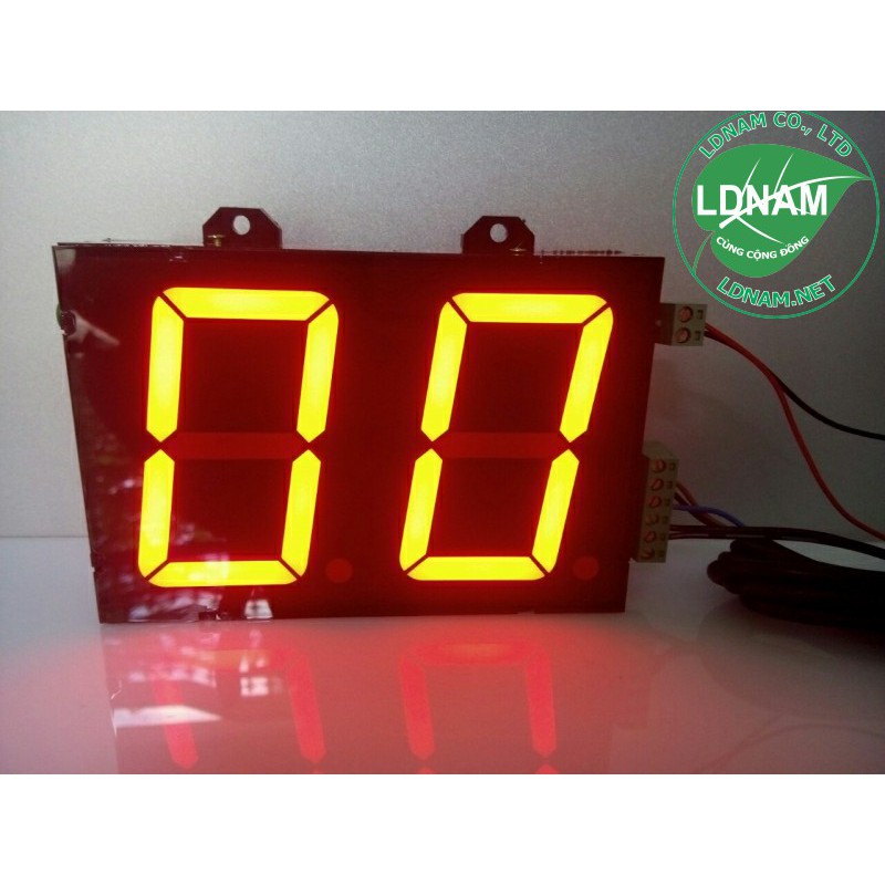 Bộ đếm counter 2 số LED 7 đoạn loại lớn LDNam