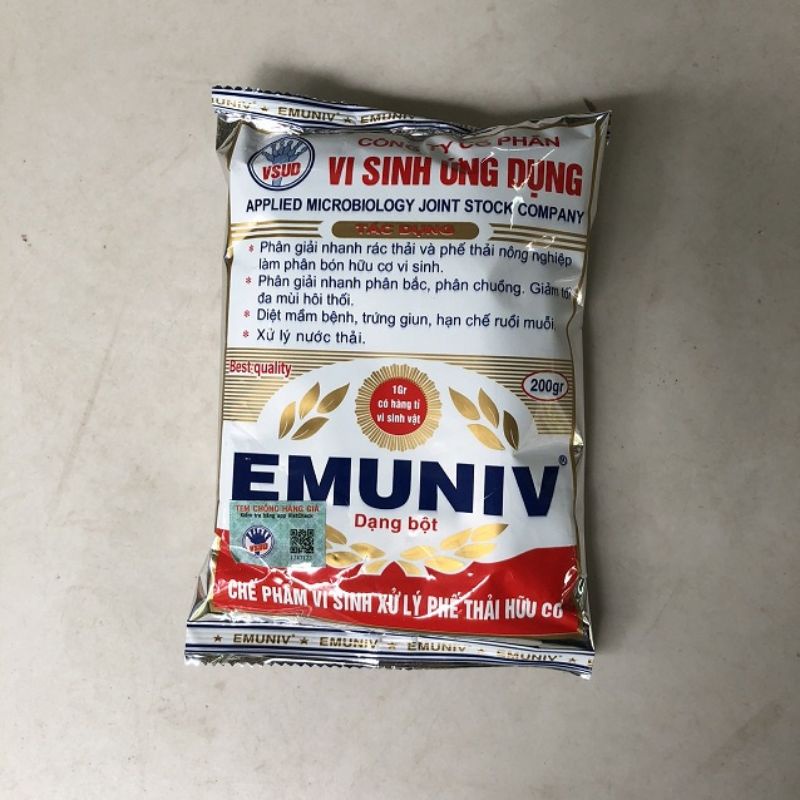 Men vi sinh ủ rác nhà bếp