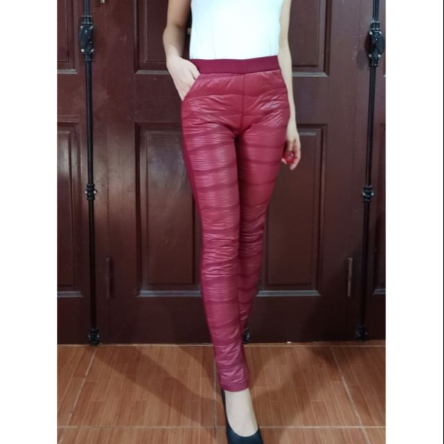 Quần legging lót nỉ