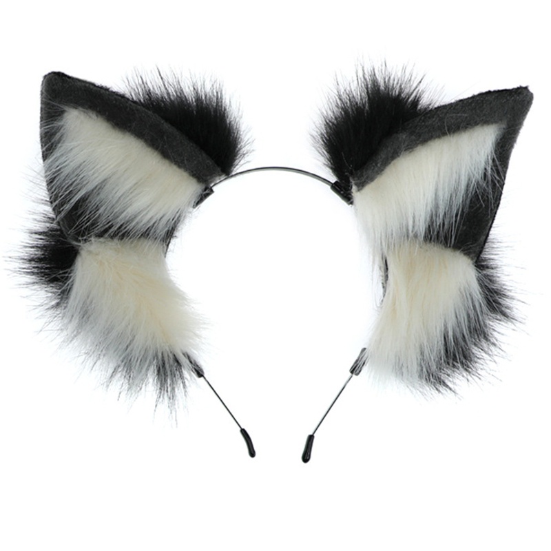 Băng Đô Tai Thỏ Lông Xù Handmade Đáng Yêu Dành Cho Nữ