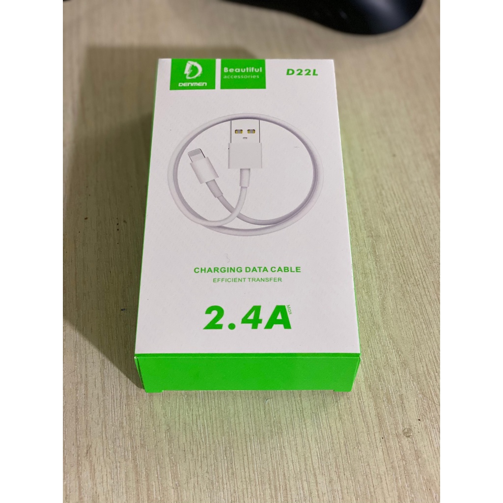 Cáp sạc Denmen D22L dành cho IP