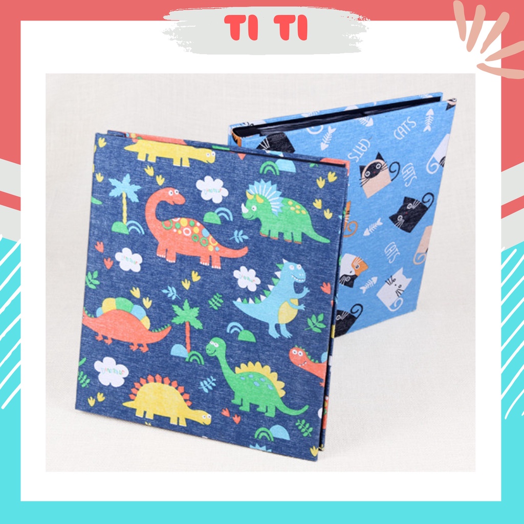 Album đựng ảnh 10x15 size đại đựng được 500 tấm bìa vải siêu đẹp tại Tổng kho TiTi