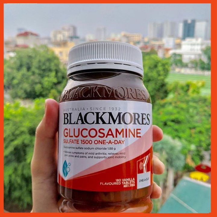 Blackmores Glucosamine Úc [FREE SHIP_MẪU MỚI] 180v Hỗ trợ xương khớp