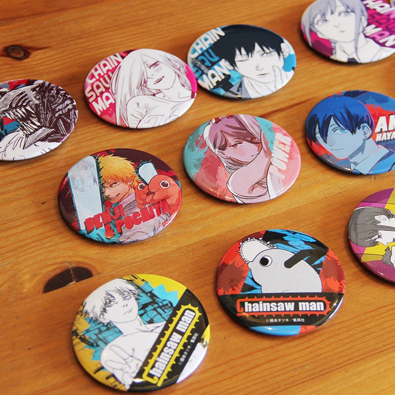 Huy Hiệu Cài Áo Hình Cưa Xương Rồng Denji Makima Power Thời Trang