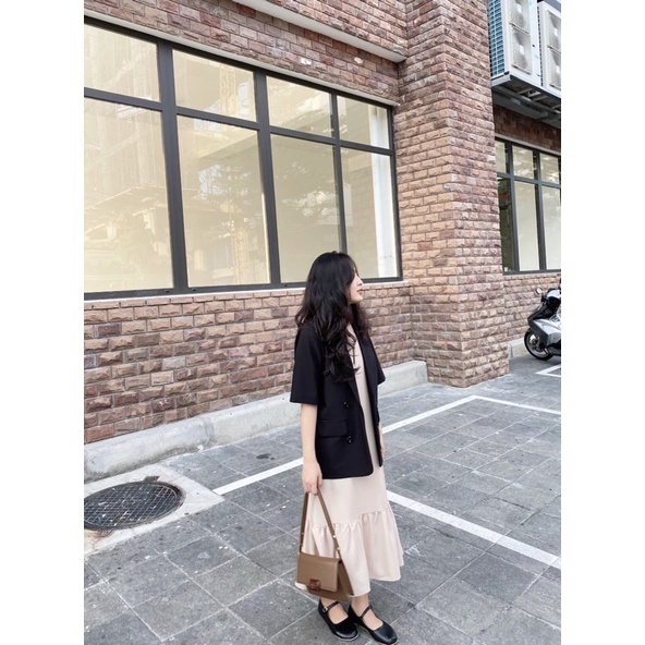 Đầm dây phối bèo thiết kế Ma Vie