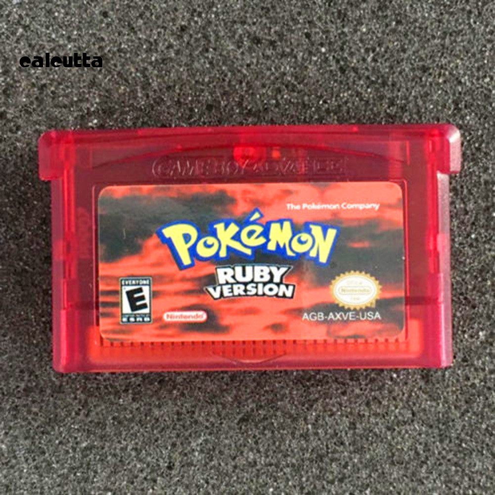 Thẻ game pokemon loại Sapphire/Emerald/Fire Red/Leaf Green/Ruby cho GBA