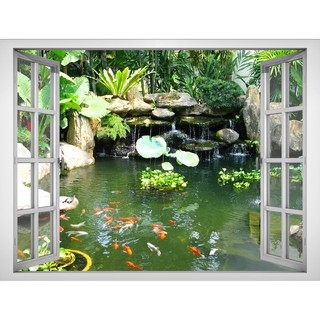 Tranh dán tường Cửa Sổ 3D Cảnh Đẹp Thiện Nhiên CTN-0026
