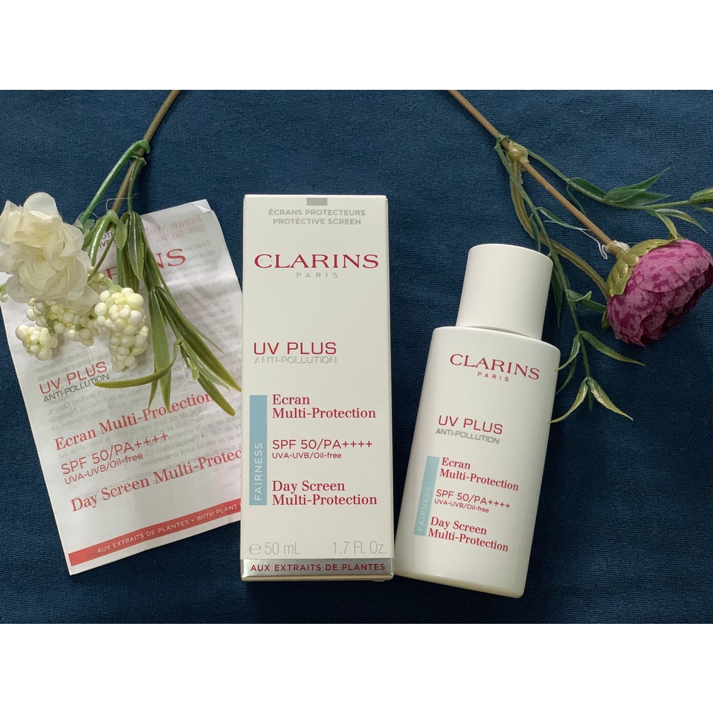 Kem Chống Nắng Clarins Rosy Glow SPF 50/PA++++ chai 50ml