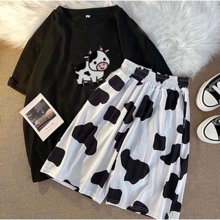 SET QUẦN ÁO BÒ SỮA CUTE