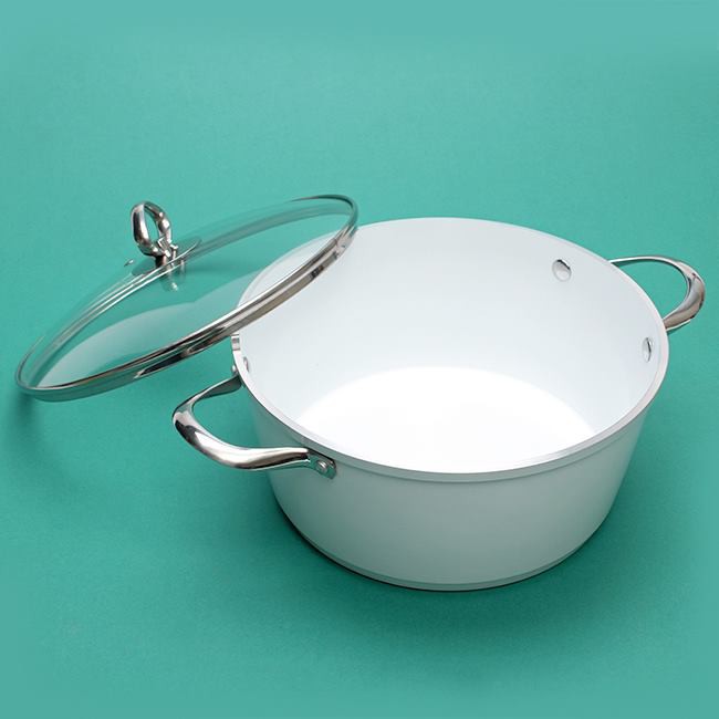 Nồi Ceramic cao cấp Honeys HO-AP2C221 size 22cm (đáy từ)