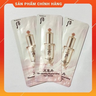 Combo 10 gói Tinh Chất Dưỡng Mắt Whoo Cheongidan Illuminating date 2026