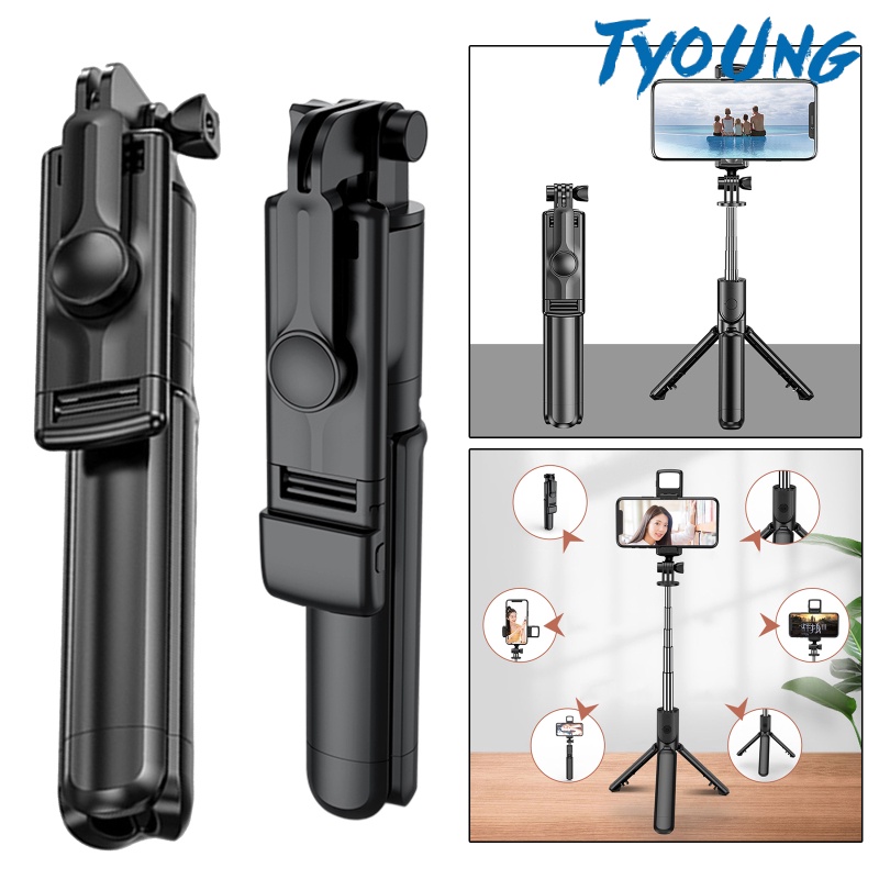 Gậy Chụp Ảnh Tự Sướng Bluetooth Điều Khiển Từ Xa Cho Điện Thoại | BigBuy360 - bigbuy360.vn