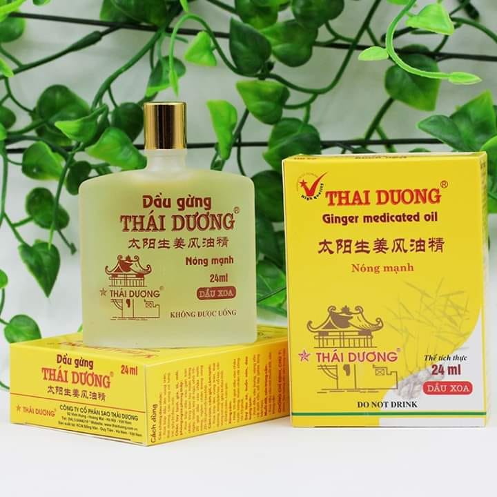 DẦU GỪNG THÁI DƯƠNG