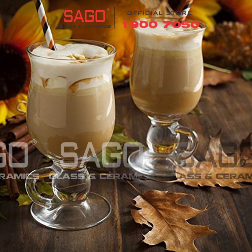 Ly Thủy Tinh Pasabahce Irish Coffee 270 ml | Thủy Tinh cao cấp , Nhập Khẩu Thổ Nhĩ kỳ