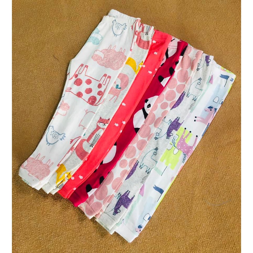 Quần dài lẻ bé gái in hình Hãng #Carter