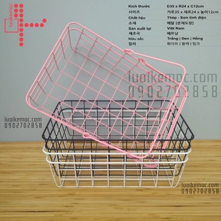 Giỏ Siêu Thị X2 Đen