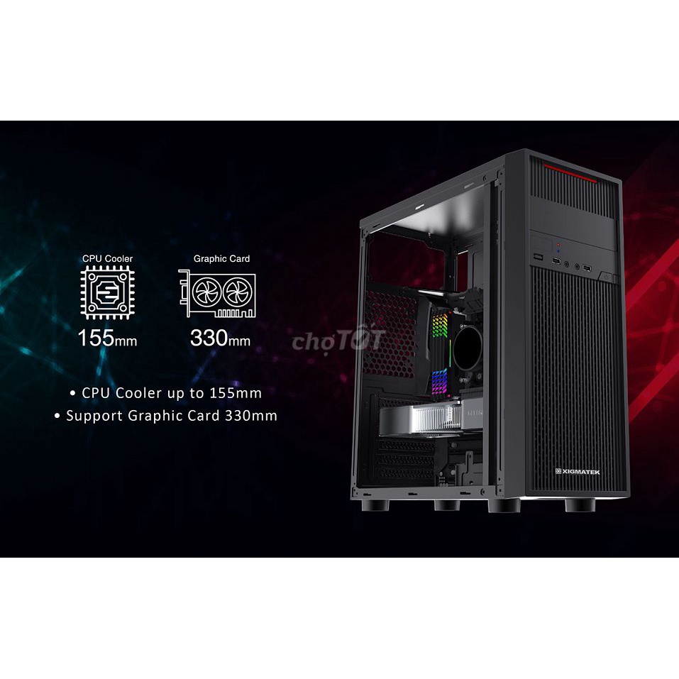 VỎ CASE XIGMATEK GAMINGX 3FX/ LUX A ARCTIC/ FADIL 1F/ AERO 2F/ EROS/ SAMA3301/ XA20/ XM21/ ROSI C370 chính hãng GIÁ RẺ