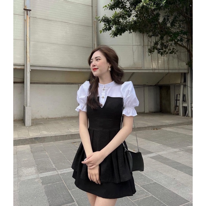 ÁO SƠ MI FORM CHIẾT EO CỔ TÀU, ÁO SƠ MI CÔNG SỞ THANH LỊCH