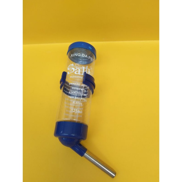 BÌNH BI CHỨA 125ML NƯỚC CHO CHIM,VẸT, THÚ CƯNG