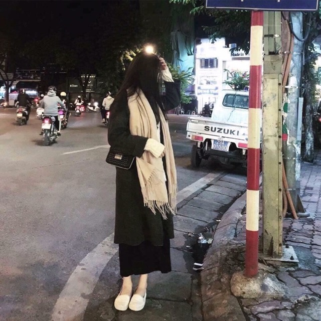 Sỉ khăn Cáhmere đơn sắc siêu đẹp cho nữ