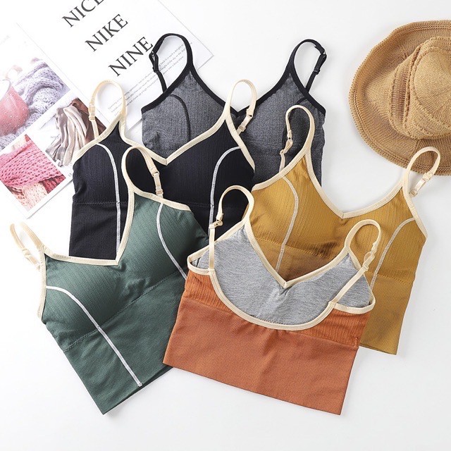 Áo Bra Gym/Yoga Dáng Thể Thao Lưng Chữ U Crotop 550