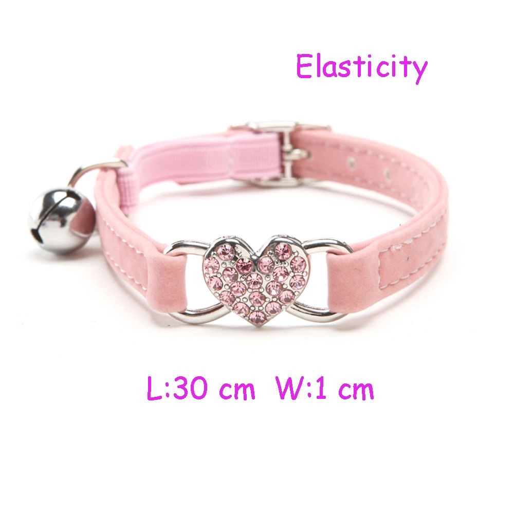 Vòng cổ nhung đính chuông nhỏ cho thú cưng