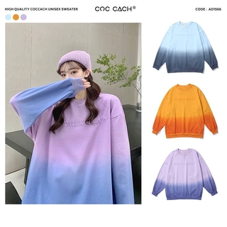 Áo nỉ dài tay nam nữ chữ nổi AD1566 by COCCACH