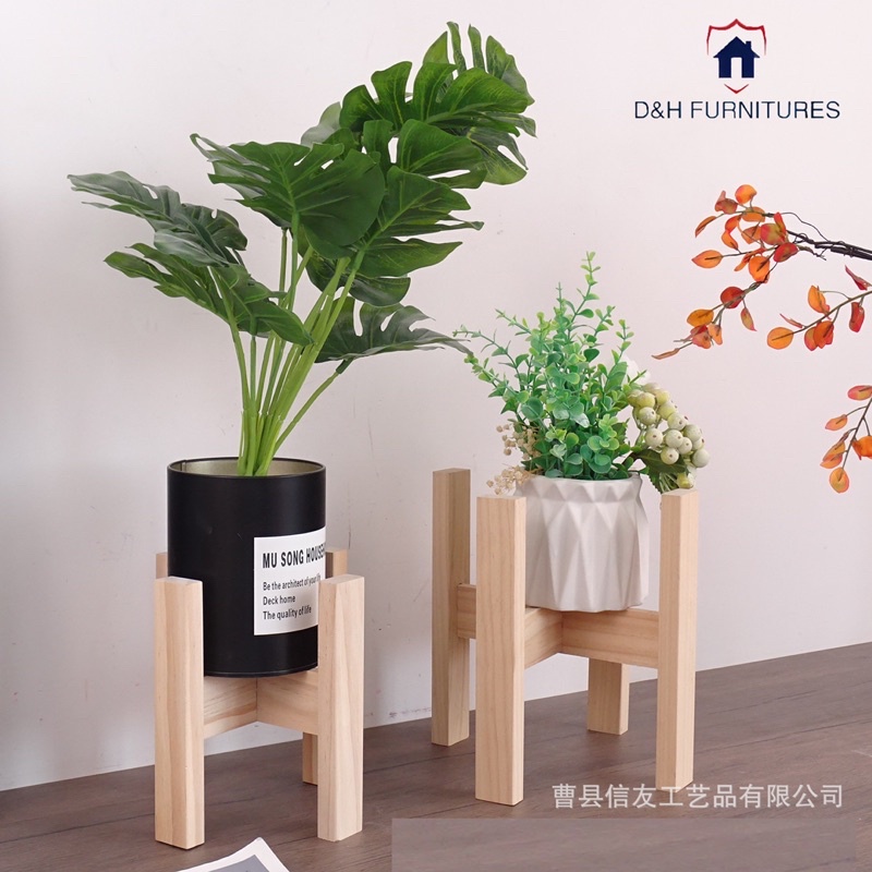 ĐÔN GỖ ĐỰNG CHẬU VÀ CÂY - GỖ TỰ NHIÊN - D&H Furnitures