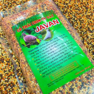 Thức ăn cỏ thái ngũ sắc chim cu gáy, 500gram hạt kê trộn dành cho Yến Phụng