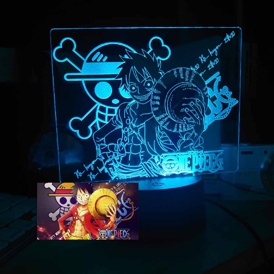 Đèn Ngủ One Piece Luffy Type 05 AONP0505 16 MÀU TUỲ CHỈNH