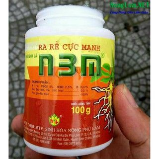 kích rễ n3m 100g, Phân bón Ra Rễ Cực Mạnh N3M