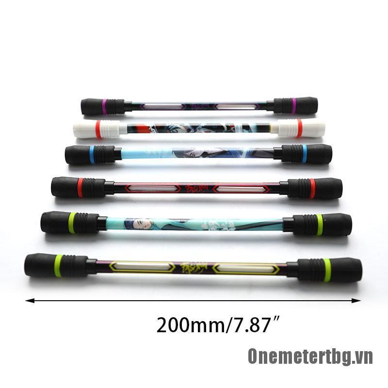 【Onemetertbg】Spinning Pen Rotating Gaming Gel Pens Release Pressure Comfortable  Penspinning