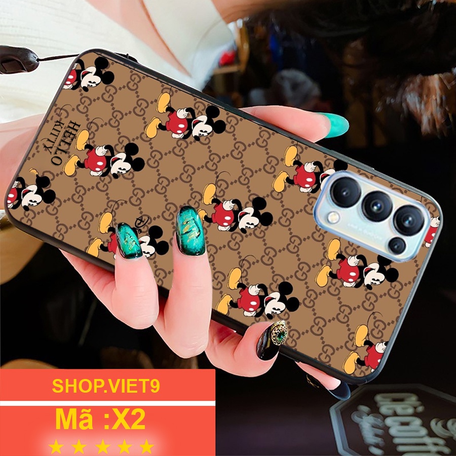 Ốp lưng điện thoại cho OPPO RENO 3 / 4 / 5,ốp nhựa in hình sang trọng dễ thương Shop.viet9