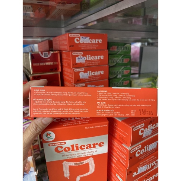 Colicare viên đại tràng