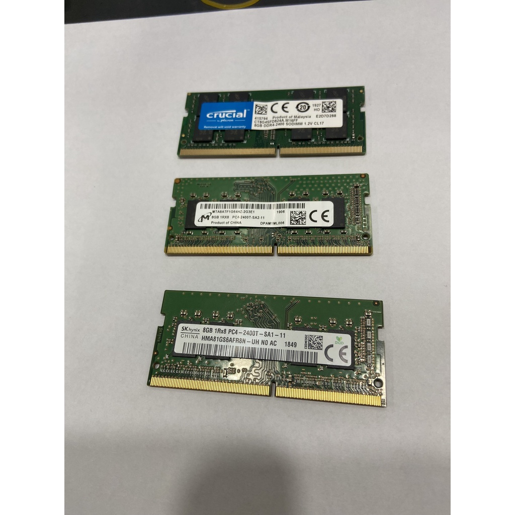 RAM LAPTOP DDR4 16G 8G 4G BUS 2133P 2400T 2666V 3200AA - Samsung SKhynix Kingston Crucial Micron- GIÁ CỰC HẤP DẪN