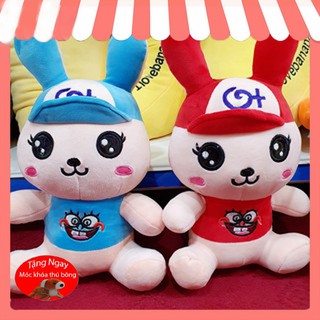 Thỏ Bông Mũ,Gấu bông thỏ mũ 🐇 đáng yêu 🐇Cho Bé Mềm Mịn - GB15