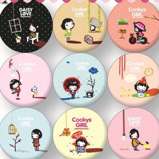 Gương cầm tay mini phong cách hàn quốc 6cm