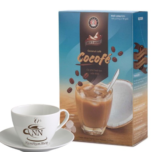 Cà Phê Sữa Dừa Cocofé REXSUN 160g - NGON NGON CÀ PHÊ