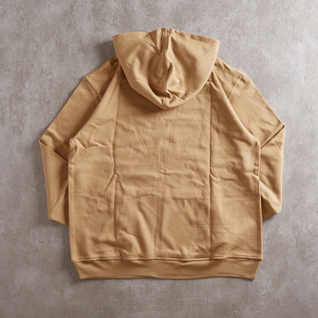 Áo Hoodie Tay Dài Gori | Màu Tan Form Rộng Họa Tiết Life With Mistake