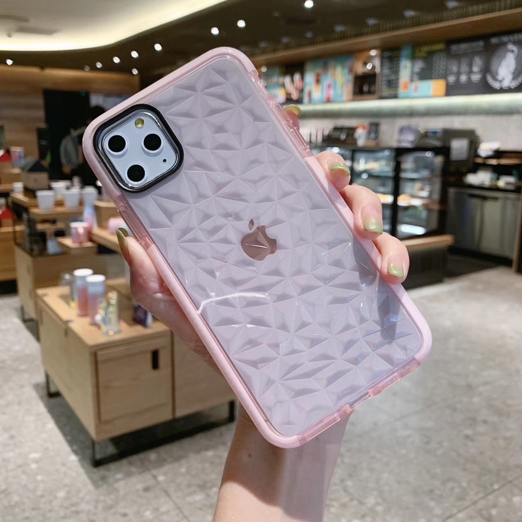 Ốp iphone - Ốp lưng Kim Cương Viền Màu Cao Cấp 6/6plus/6s/6s plus/6/7/7plus/8/8plus/x/xs/xs max/11/11promax