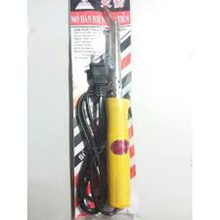 mỏ chì hàn cán gỗ 60W ( tặng chì hàn + nhựa thông)