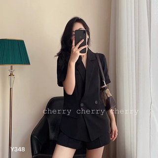 Set vest quần đùi y348