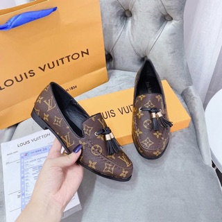 Giày moka chuông lv cực chất