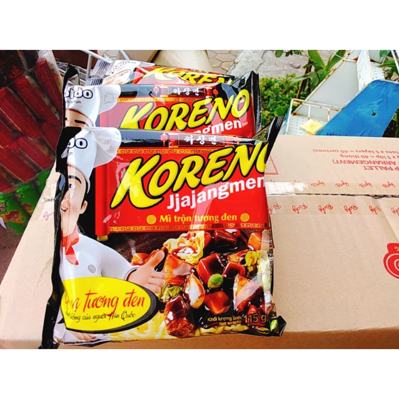 Set 5 gói mỳ trộn tương đen Koreno Jjajangmen | BigBuy360 - bigbuy360.vn